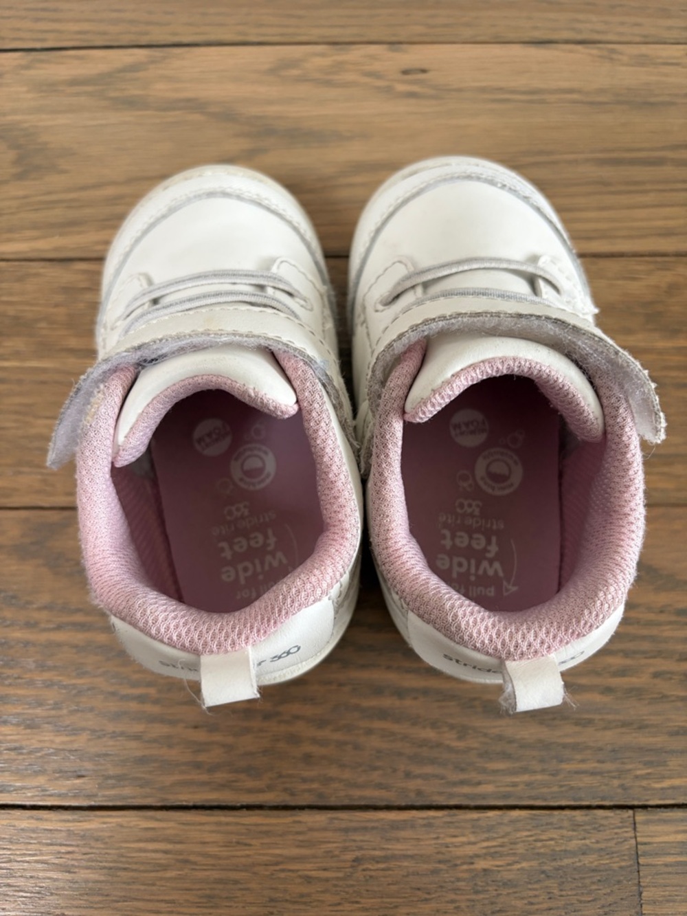 Stride Rite 360 Baby Taye 2.0 Baby Girl Toddler Sneakers Size 6 - Picture 3 of 8